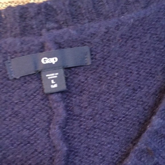 GAP Boxy navy wool blend sweater - Picture 3 of 4